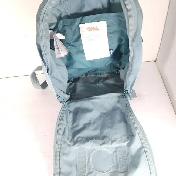 Fjallraven Unisex Kanken Classic Blue Green Geniune Book Outdoor Backpack 23510 - Picture 8 of 16